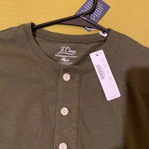 Jcrew garment dyed half sleeve shirt